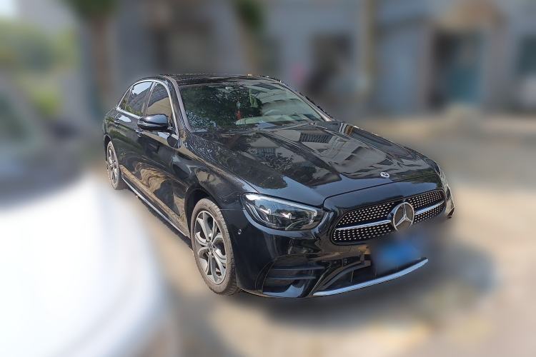 Used Mercedes-Benz E-Class 2022 Revised E 300 L Sporty and Stylish Edition Front Right 45 Deg