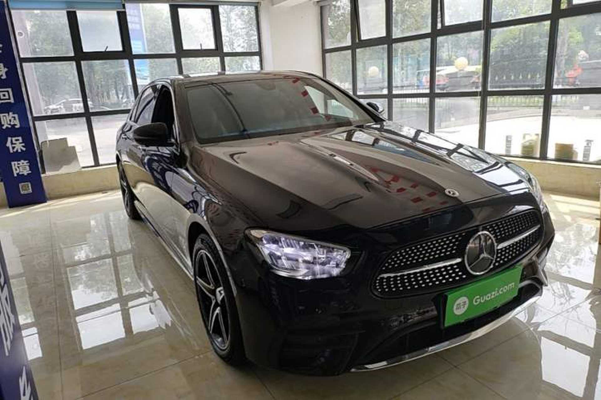 Used Mercedes-Benz E-Class 2022 Second Facelift E 300 L Sporty and Stylish Edition Front Right 45 Deg