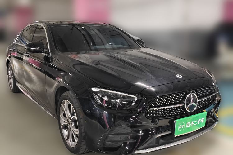 Used Mercedes-Benz E-Class 2022 Revised Version E 300 L Sporty and Stylish Edition Front Right 45 Deg