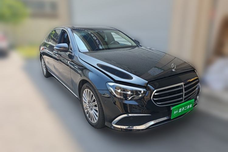 Used Mercedes-Benz E-Class 2022 E 300 L Stylish Model Front Right 45 Deg