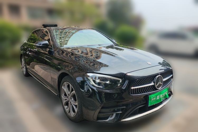 Used Mercedes-Benz E-Class 2022 Revised E 300 L Sport Luxury Edition Front Right 45 Deg