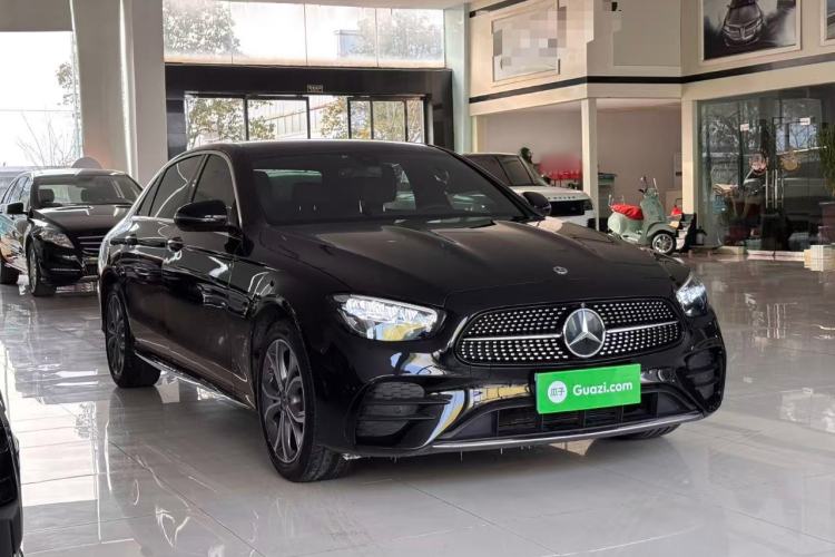 Used Mercedes-Benz E-Class 2022 Revised Version E 300 L Sporty and Stylish Edition Front Right 45 Deg