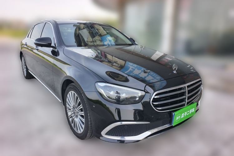 Used Mercedes-Benz E-Class 2022 E 300 L Stylish Model Front Right 45 Deg
