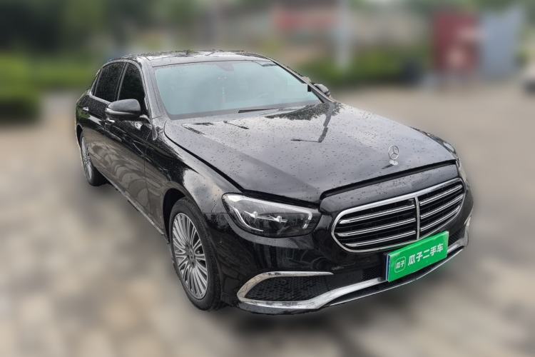 Used Mercedes-Benz E-Class 2022 E 300 L Stylish Model Front Right 45 Deg