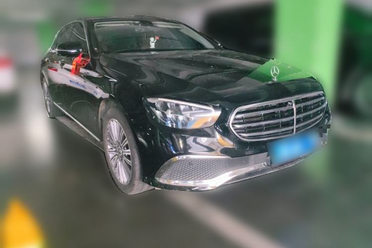Used Mercedes-Benz E-Class 2022 E 300 L Stylish Model Front Right 45 Deg