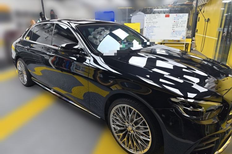 Used Mercedes-Benz E-Class 2022 Revised E 300 L Sporty and Stylish Edition Front Right 45 Deg