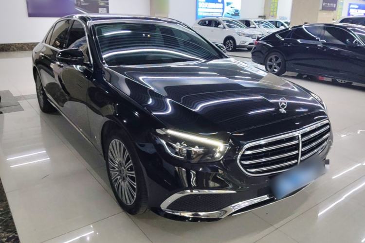 Used Mercedes-Benz E-Class 2022 E 300 L Stylish Model Front Right 45 Deg