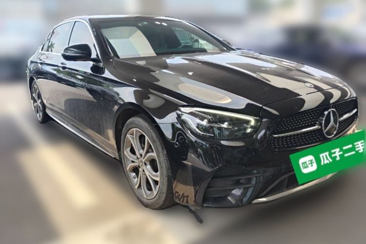 Used Mercedes-Benz E-Class 2022 Revised E 300 L Sporty and Stylish Edition Front Right 45 Deg