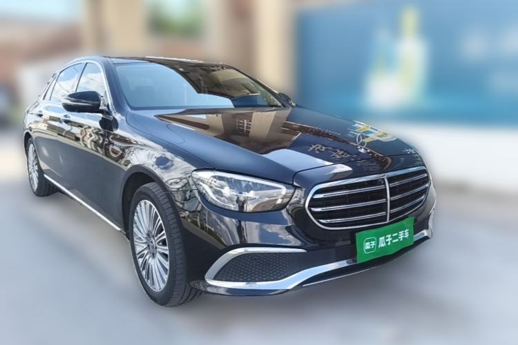Used Mercedes-Benz E-Class 2022 Updated E 300 L Stylish Edition Front Right 45 Deg