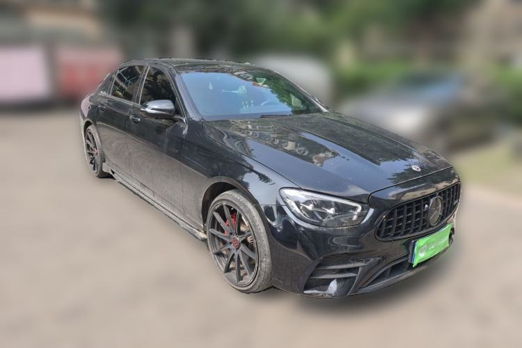 Used Mercedes-Benz E-Class 2022 Revised E 300 L Sporty and Stylish Edition Front Right 45 Deg