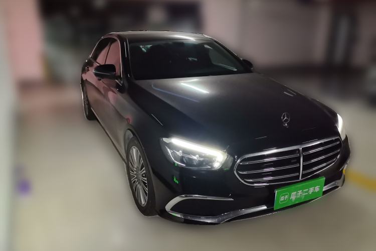 Used Mercedes-Benz E-Class 2022 Updated E 300 L Stylish Edition Front Right 45 Deg