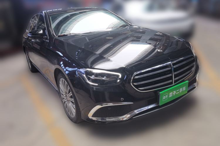 Used Mercedes-Benz E-Class 2022 E 300 L Stylish Model Front Right 45 Deg