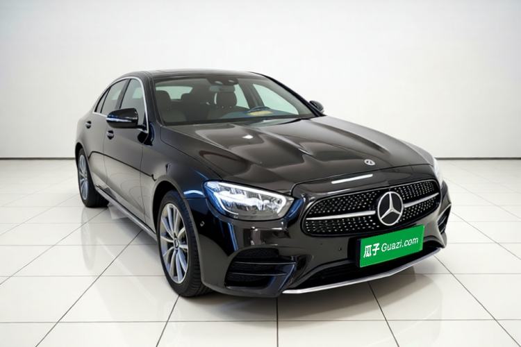 Used Mercedes-Benz E-Class 2022 Revised E 300 L Sporty and Stylish Edition Front Right 45 Deg