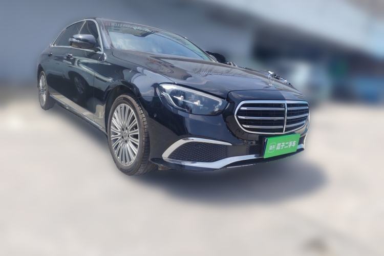 Used Mercedes-Benz E-Class 2022 E 300 L Stylish Model Front Right 45 Deg