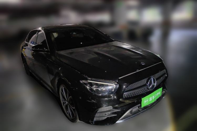 Used Mercedes-Benz E-Class 2022 Second Facelift E 300 L Sporty and Stylish Edition Front Right 45 Deg