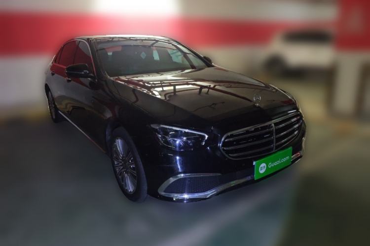 Used Mercedes-Benz E-Class 2022 E 300 L Stylish Model Front Right 45 Deg