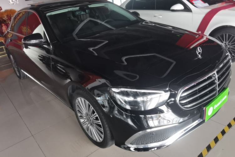 Used Mercedes-Benz E-Class 2022 E 300 L Stylish Model Front Right 45 Deg