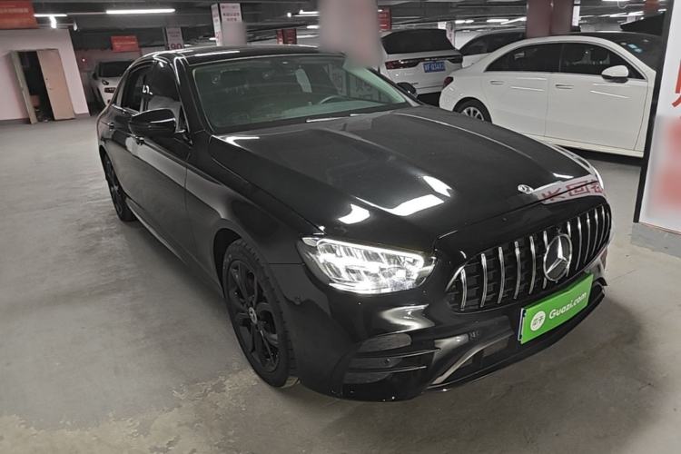 Used Mercedes-Benz E-Class 2022 Revised E 300 L Sporty and Stylish Edition Front Right 45 Deg