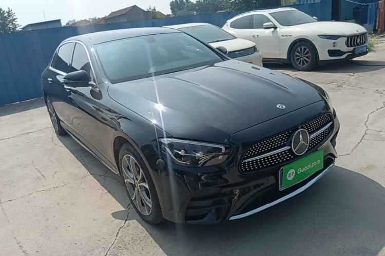 Used Mercedes-Benz E-Class 2022 Revised E 300 L Sporty and Stylish Edition Front Right 45 Deg