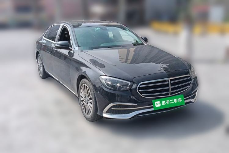 Used Mercedes-Benz E-Class 2022 Updated E 300 L Stylish Edition Front Right 45 Deg