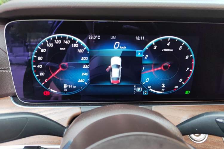 Used Mercedes-Benz E-Class 2022 Revised Version E 300 L Luxury Edition Instrument Cluster