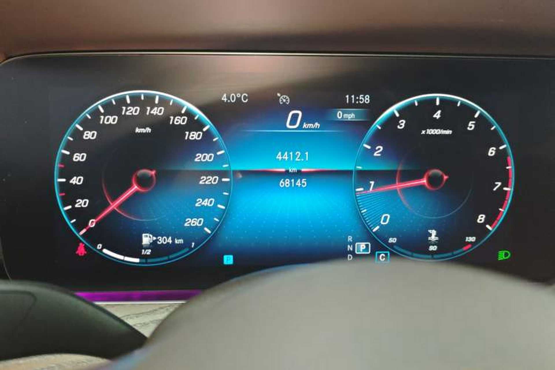 Used Mercedes-Benz E-Class 2022 Updated E 300 L Luxury Edition Instrument Cluster