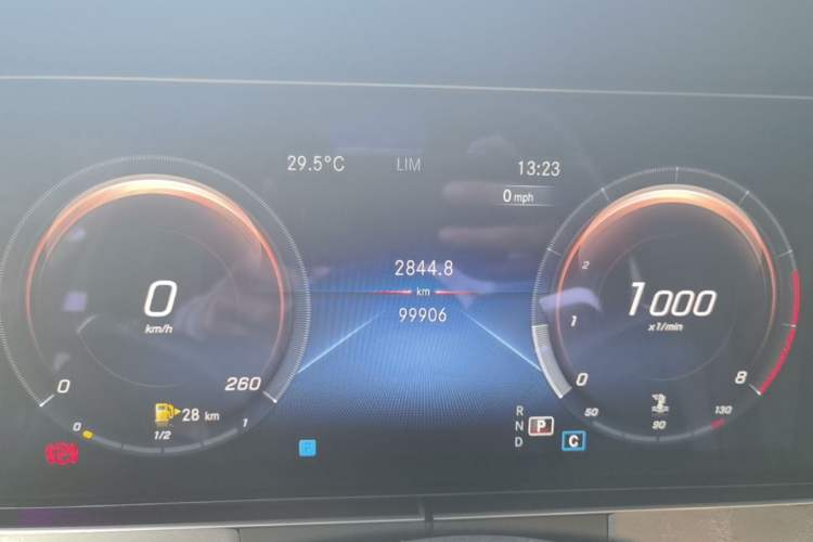 Used Mercedes-Benz E-Class 2022 E 300 L Stylish Model Instrument Cluster