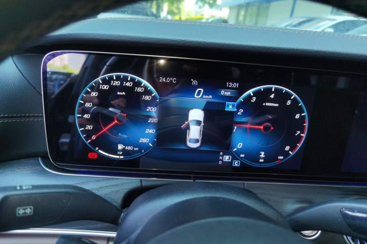 Used Mercedes-Benz E-Class 2022 E 300 L Sporty and Stylish Model Instrument Cluster