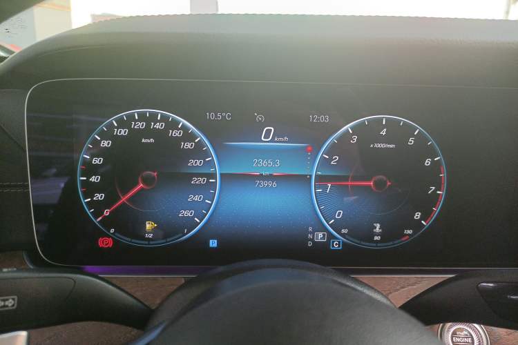 Used Mercedes-Benz E-Class 2022 Updated E 300 L Luxury Edition Instrument Cluster
