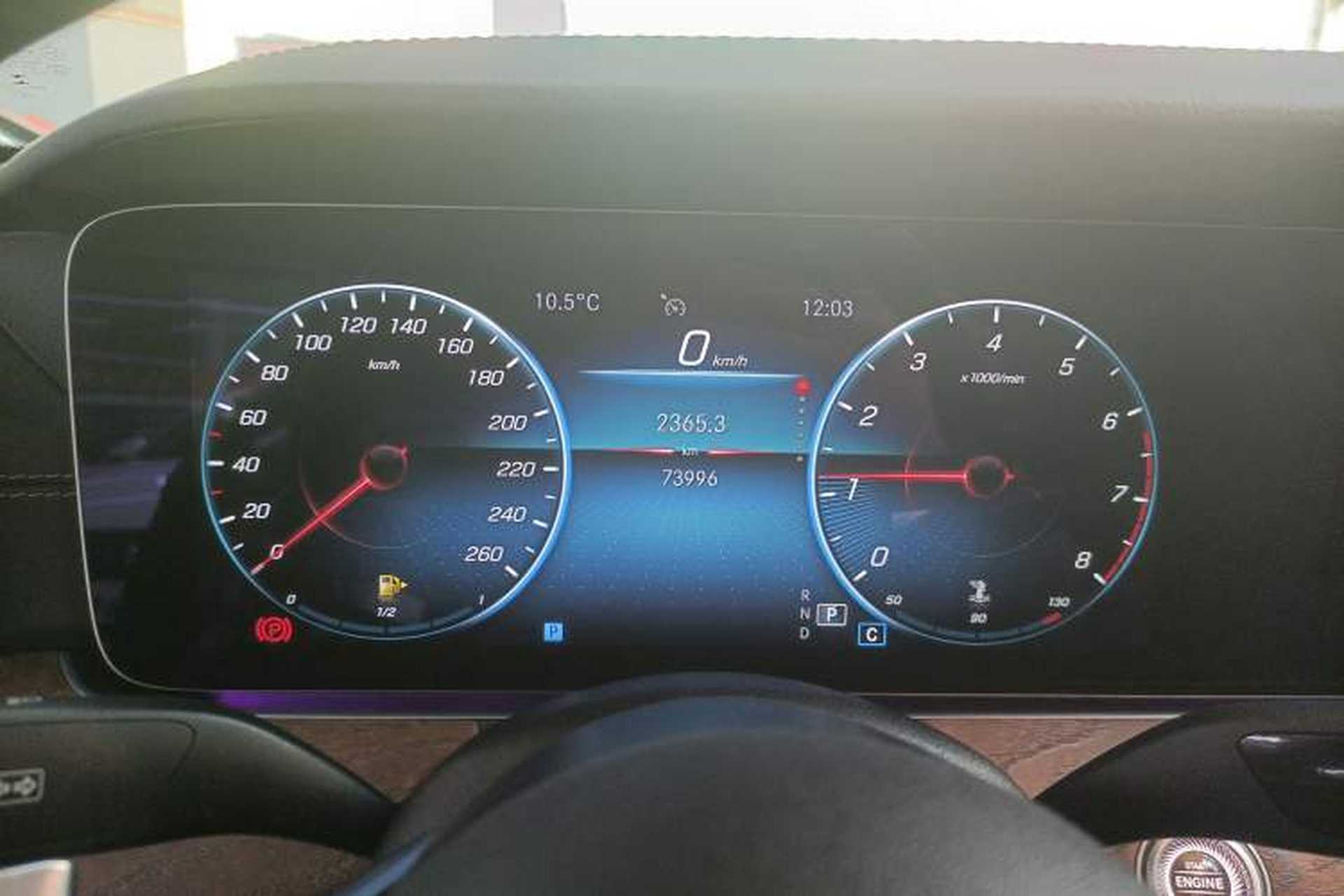 Used Mercedes-Benz E-Class 2022 Updated E 300 L Luxury Edition Instrument Cluster