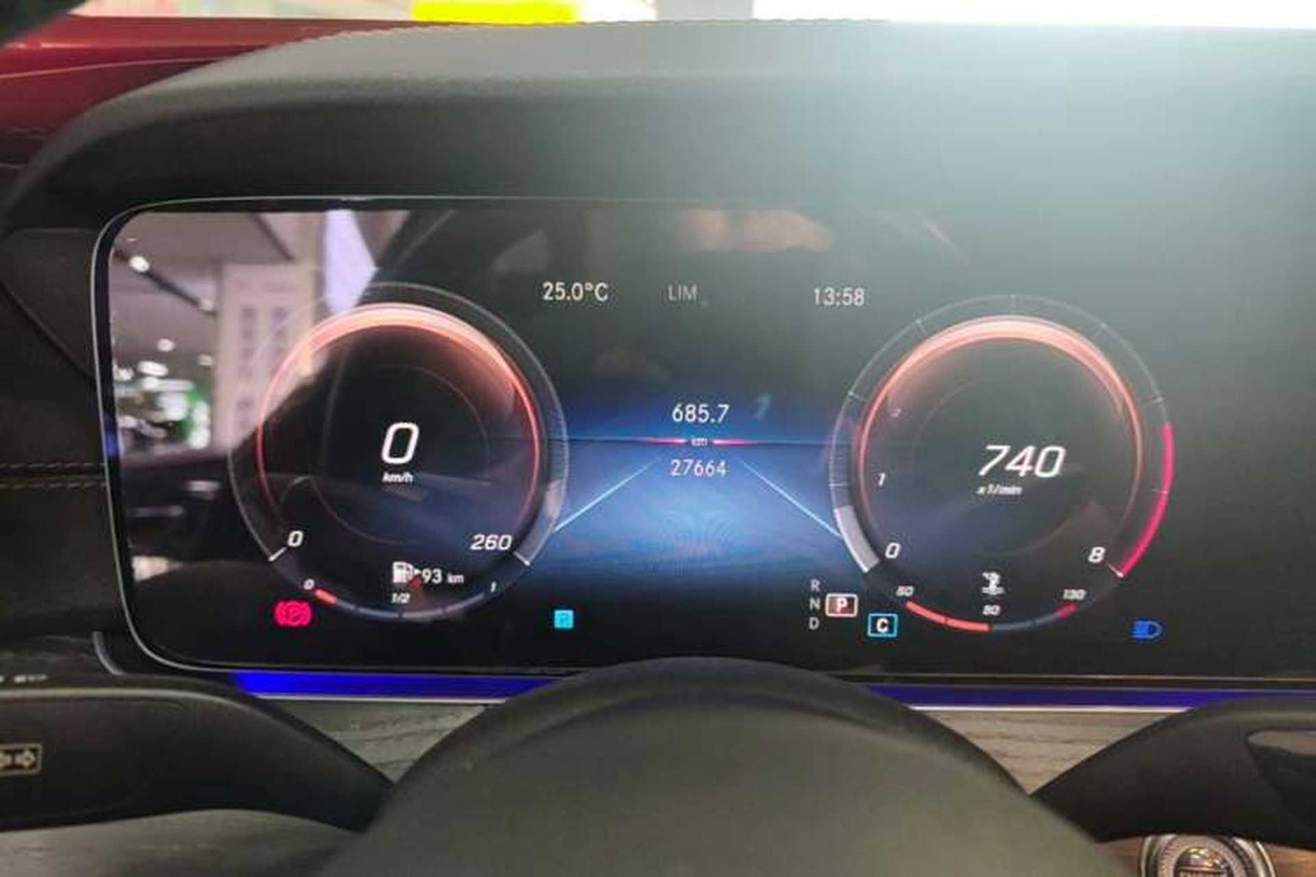 Used Mercedes-Benz E-Class 2022 E 260 L Sport Edition Instrument Cluster