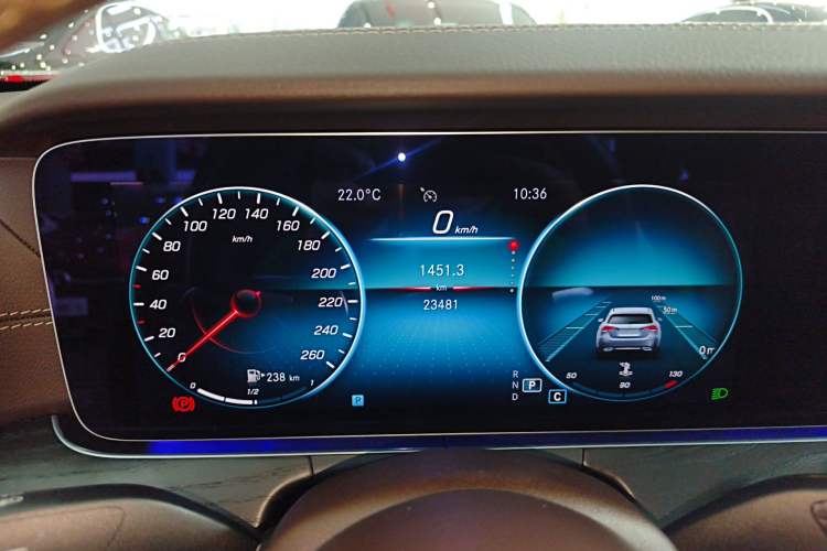 Used Mercedes-Benz E-Class 2022 Second Facelift E 300 L Luxury Edition Instrument Cluster