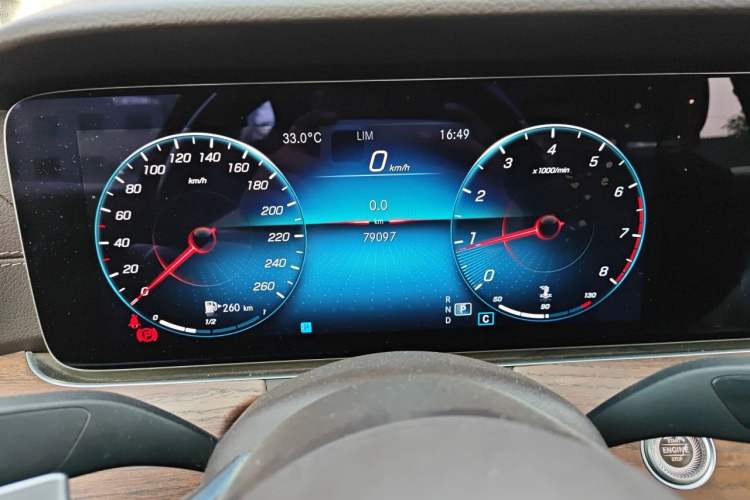 Used Mercedes-Benz E-Class 2022 Revised Version E 300 L Fashion Edition Instrument Cluster