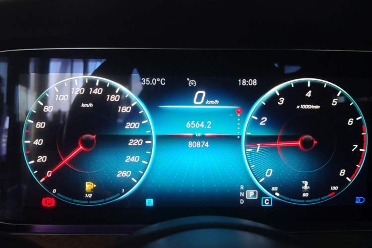Used Mercedes-Benz E-Class 2022 Second Facelift E 300 L Luxury Edition Instrument Cluster