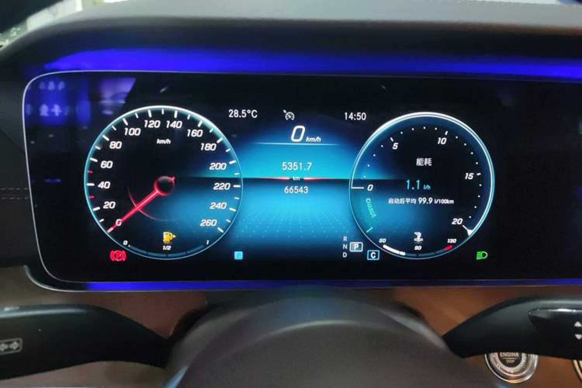 Used Mercedes-Benz E-Class 2022 Second Facelift E 300 L Fashion Edition Instrument Cluster
