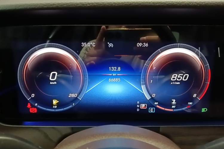 Used Mercedes-Benz E-Class 2022 Revised Version E 300 L Luxury Edition Instrument Cluster