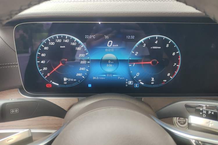 Used Mercedes-Benz E-Class 2022 Updated E 300 L Stylish Edition Instrument Cluster