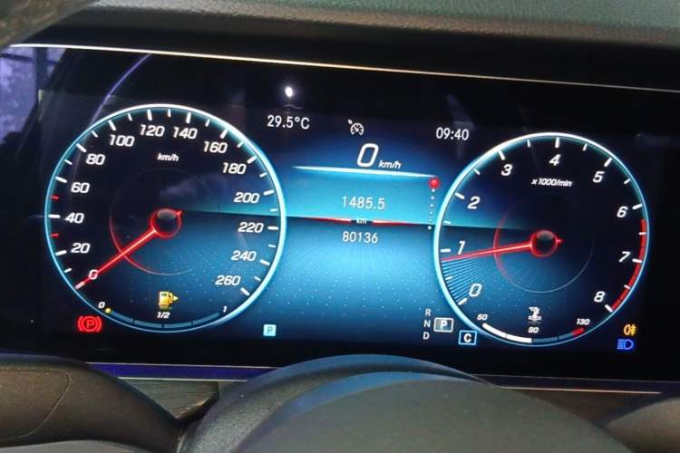 Used Mercedes-Benz E-Class 2022 Second Facelift E 300 L Sport Luxury Edition Instrument Cluster
