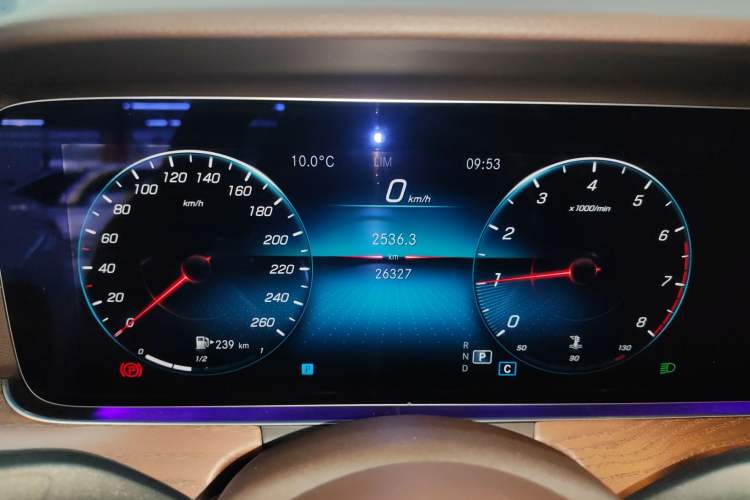 Used Mercedes-Benz E-Class 2022 Second Facelift E 300 L Luxury Edition Instrument Cluster