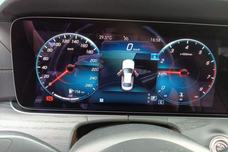 Used Mercedes-Benz E-Class 2022 Revised E 300 L Sporty and Stylish Edition Instrument Cluster