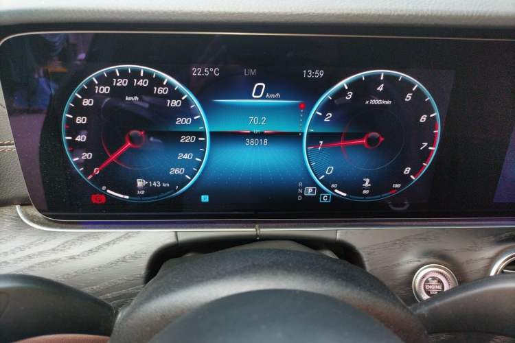 Used Mercedes-Benz E-Class 2022 Second Facelift E 260 L Sport Edition Instrument Cluster