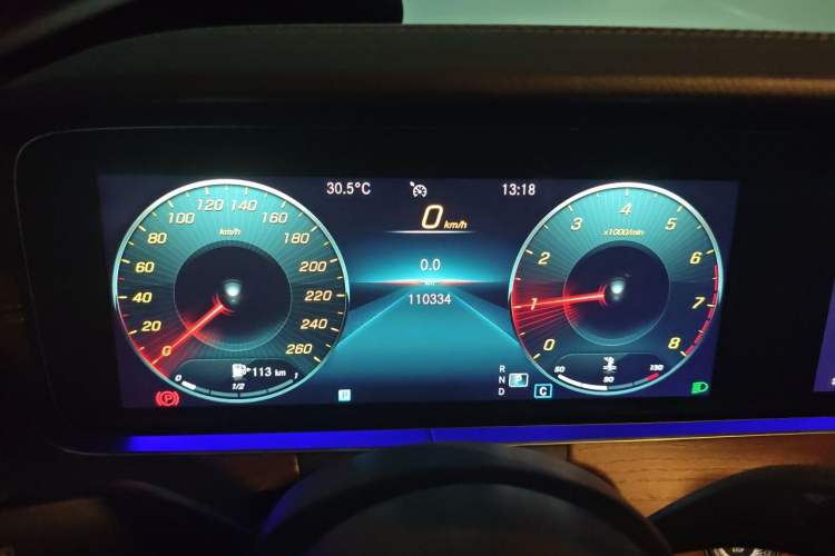 Used Mercedes-Benz E-Class 2022 Second Facelift E 300 L Fashion Edition Instrument Cluster