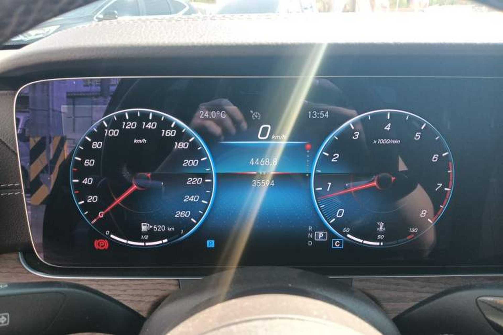 Used Mercedes-Benz E-Class 2022 Updated E 300 L Stylish Edition Instrument Cluster