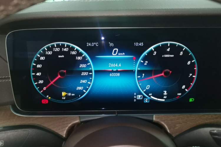 Used Mercedes-Benz E-Class 2022 Updated E 300 L Luxury Edition Instrument Cluster