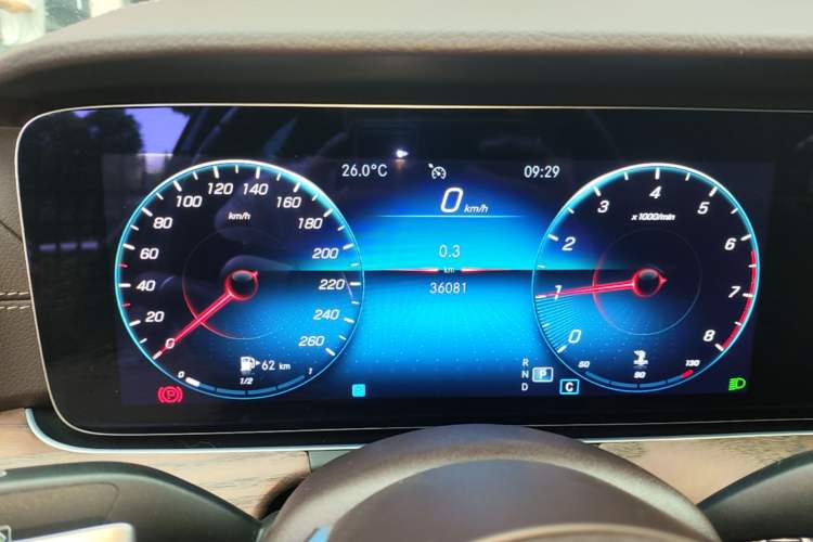 Used Mercedes-Benz E-Class 2022 Second Facelift E 260 L Instrument Cluster
