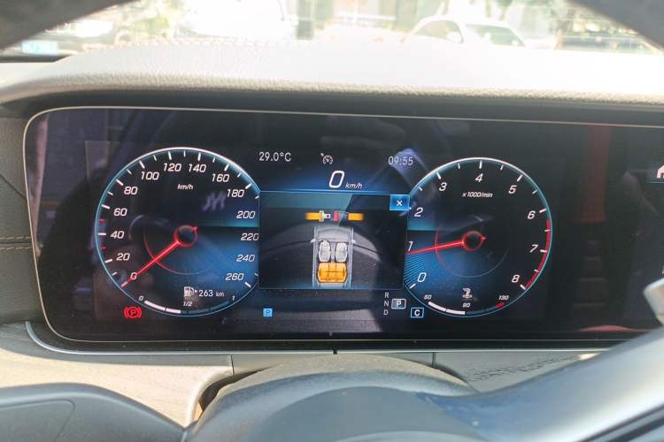 Used Mercedes-Benz E-Class 2022 Revised E 300 L Sporty and Stylish Edition Instrument Cluster