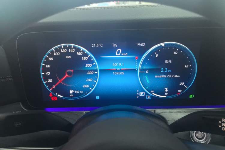 Used Mercedes-Benz E-Class 2022 Second Facelift E 300 L Sporty and Stylish Edition Instrument Cluster