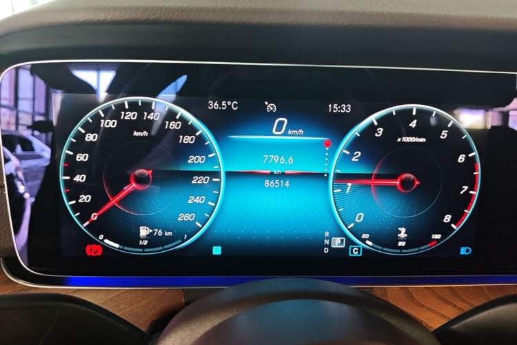 Used Mercedes-Benz E-Class 2022 E 300 L Luxury Model Instrument Cluster