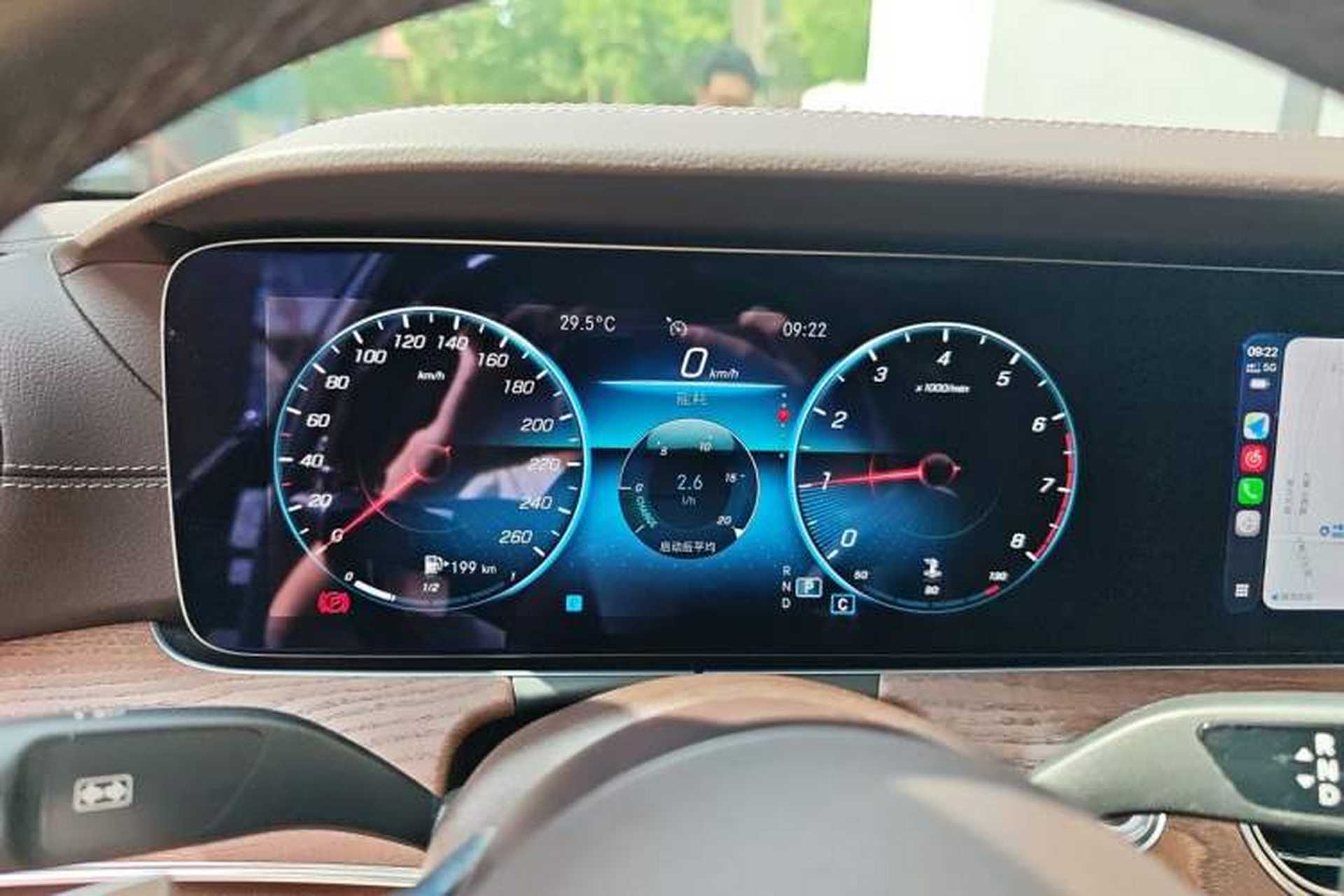 Used Mercedes-Benz E-Class 2022 Second Facelift E 300 L Luxury Edition Instrument Cluster