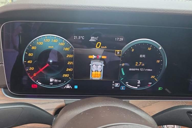 Used Mercedes-Benz E-Class 2022 Second Facelift E 300 L Prestige Edition Instrument Cluster